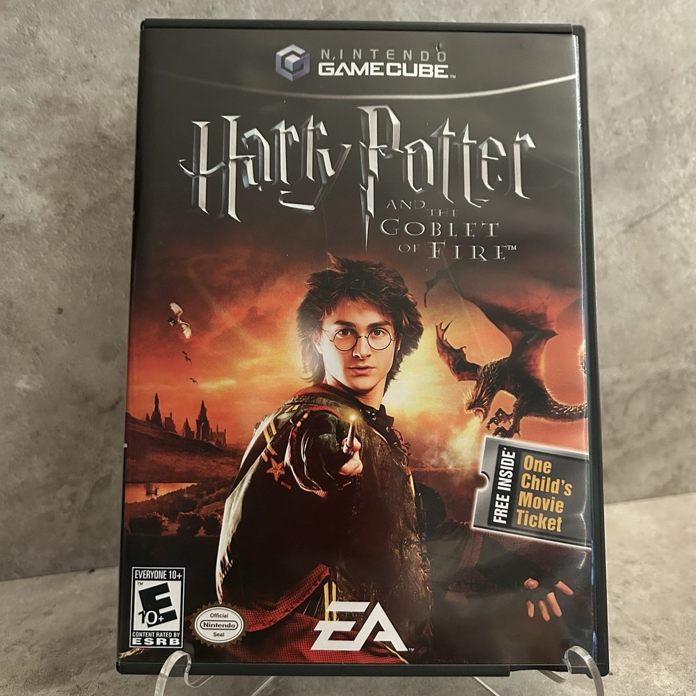 Harry Potter and the Goblet of Fire (Nintendo GameCube 2005) CIB Complete TESTED